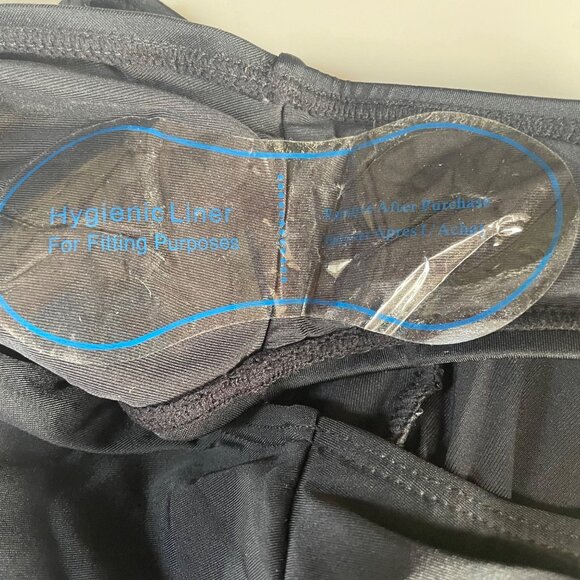 Shapermint Empetua High-Waisted Control Bikini Bottom Black Sz XL  81068 - Picture 3 of 4